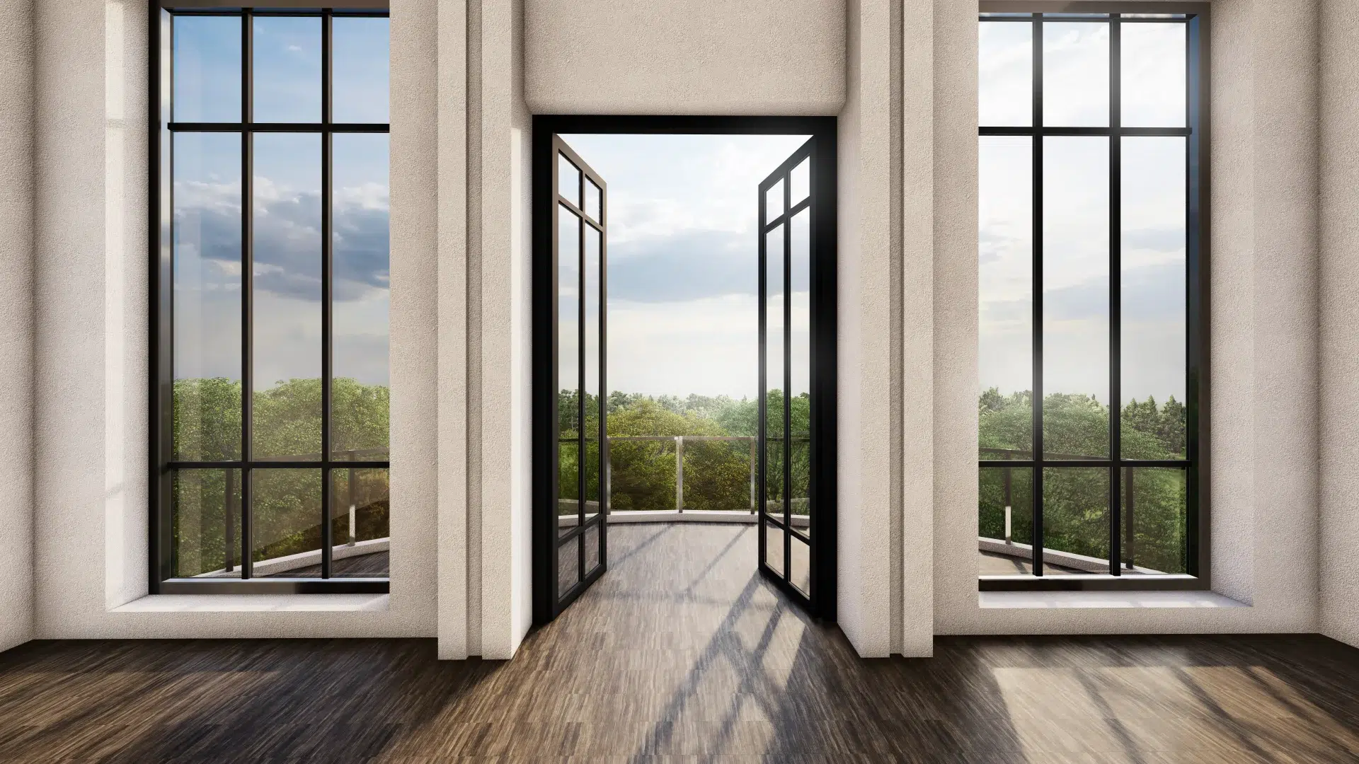 VLX 100 Double Swing / French Door in Hollywood, FL | TruePane Windows & Doors - detail 1