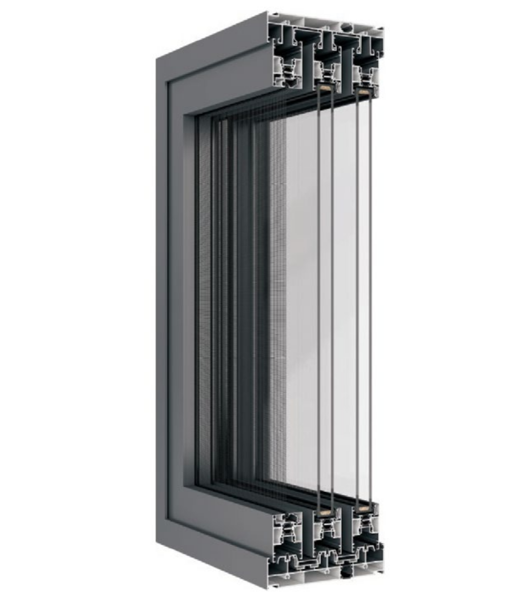 VLX 150 Heavy-Duty Sliding Door in Hollywood, FL | TruePane Windows & Doors - detail 2