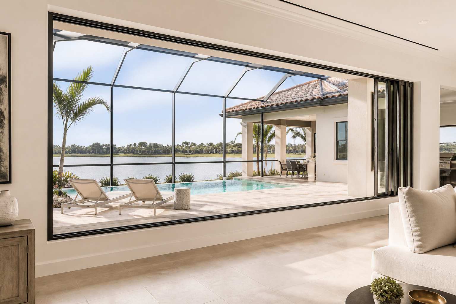 3-Panel Sliding (3-Lite Roller) Windows in Hollywood, FL | TruePane Windows & Doors - detail 1